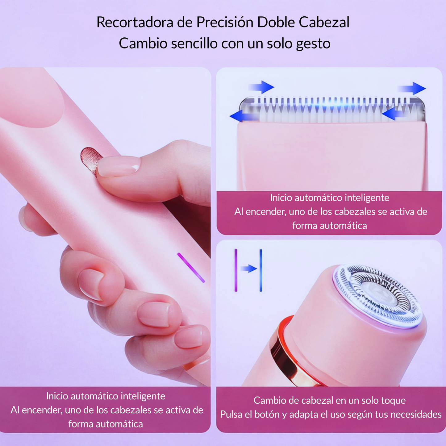 Recortadora Corporal de Cuidado Delicado
